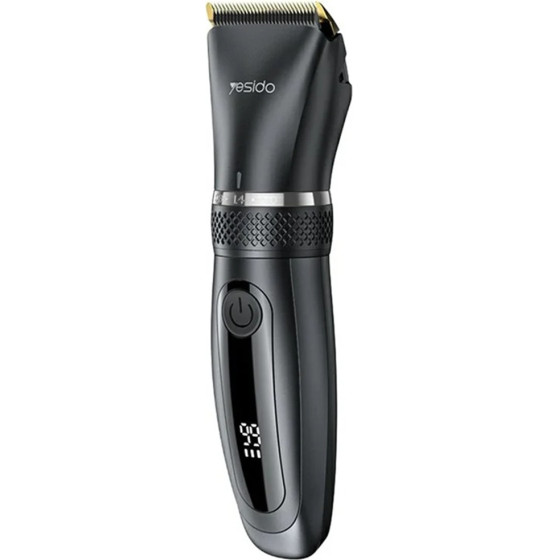 Yesido - Hair Clipper - USB, 1200mAh, IPX5 Waterproof, Power Display, 5 Stages Length - Black - (MG06)