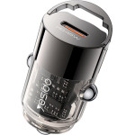Yesido - Hidden Car Charger (Y67) - Type-C, PD45W, Aluminum Alloy, Super Fast Charging - Black