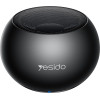 Yesido - Mini Wireless Speaker - Aluminum Alloy, 3W, Bluetooth 5.0, 300mAh - Black - (YSW33)