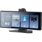 Yesido - Wireless Car Stereo - Dual Hd Camera, Plug&Play, CarPlay, Android Auto, Airplay - Black - (KM19)