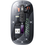 Yesido - Wireless Mouse (KB29) - Type-C, BT+ 2.4G Connection, 800/1200/1600DPI, 400mAh - Black - (KB29;Black)