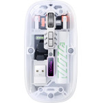 Yesido - Wireless Mouse (KB29) - Type-C, BT+ 2.4G Connection, 800/1200/1600DPI, 400mAh - White - (KB29;White)