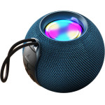 Yesido - Wireless Speaker - Bluetooth 5.1, Rgb Lights, Portable, Surround Sound, TF, USB, DC5V, 1200mAh, 5W - Blue - (YSW13)