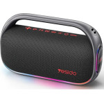 Yesido - Wireless Speaker - Rgb Lighting Effect, Bluetooth 5.0, 80W, 8000mAh, Waterproof - Black - (YSW31)
