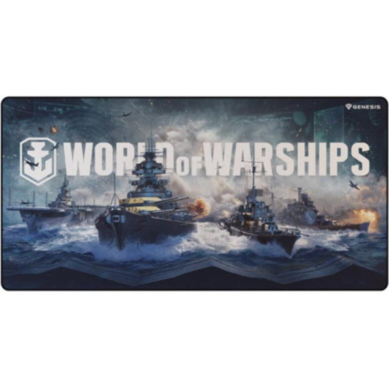 GENESIS Gaming Mouse Pad Carbon 500, Maxi Wows Armada, 90 x 45 Cm - (NPG-1737)