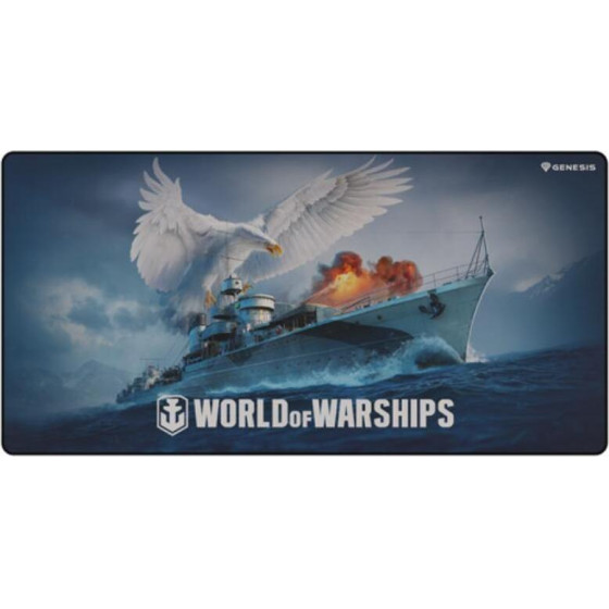 GENESIS Gaming Mouse Pad Carbon 500, Maxi Wows Thunder, 90 x 45 Cm - (NPG-1739)