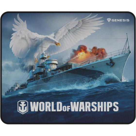 GENESIS Gaming Mouse Pad Carbon 500, Wows Thunder, 30 x 25 Cm - (NPG-1738)