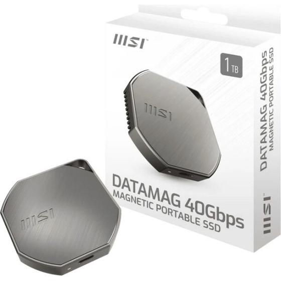 MSI Datamag 40GBps 1TB External Ssd Drive - (S78-440L3B0-P83)