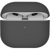 UNIQ Case Lino Airpods 4 Silicone Ash Grey - (UNIQ-AIRPODS(2024)-LINOGRY)