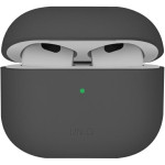 UNIQ Case Lino Airpods 4 Silicone Ash Grey - (UNIQ-AIRPODS(2024)-LINOGRY)