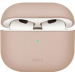 UNIQ Case Lino Airpods 4 Silicone Pink Blush - (UNIQ-AIRPODS(2024)-LINOPNK)