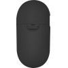 UNIQ Case Nexo Airpods 4 + Ear Hooks Silicone Black - (UNIQ-AIRPODS(2024)-NEXOBLK)
