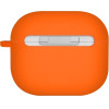 UNIQ Case Nexo Airpods 4 + Ear Hooks Silicone Volt Orange - (UNIQ-AIRPODS(2024)-NEXOVORG)