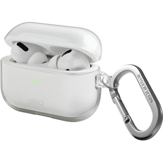 UNIQ Glase Case Airpods Pro 2 Gen Glossy Clear - (UNIQ-AIRPODSPRO2-GLSCLR)