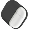 UNIQ Lino Case Airpods Pro 2 Gen Silicone Ash Grey - (UNIQ-AIRPODSPRO2-LINOGRY)