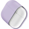 UNIQ Lino Case Airpods Pro 2 Gen Silicone Lilac - (UNIQ-AIRPODSPRO2-LINOLAV)