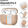 Tech-Protect Silicone Apple Airpods Pro 3 Caffe LATTE