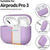 Tech-Protect Silicone Apple Airpods Pro 3 LAVENDER