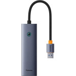 Baseus 4in1 Hub Ultrajoy USB-A Do 4xUsb 3.0 (Space grey) - (B0005280A813-02)