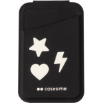 SBS Case Me Magnetic Attachment Silicone With Mirror Black - (CMSILCARMIRMSK)
