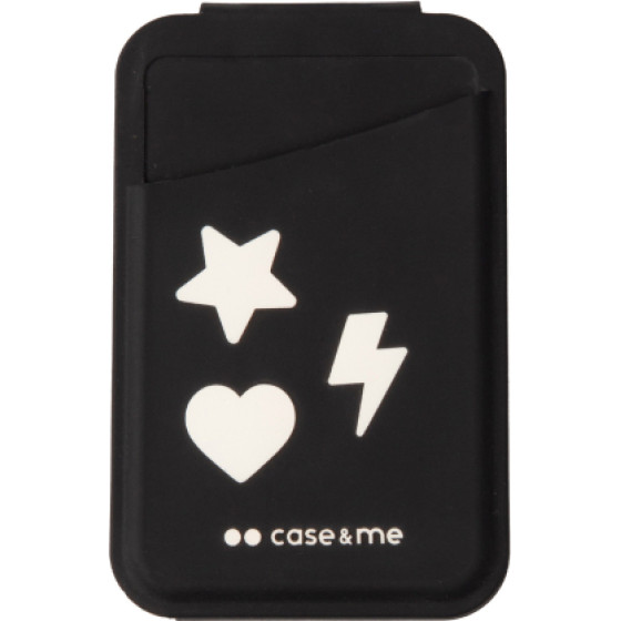 SBS Case Me Magnetic Attachment Silicone With Mirror Black - (CMSILCARMIRMSK)