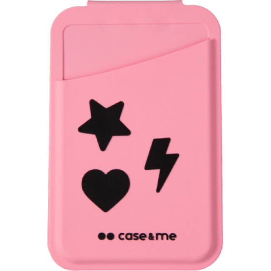 SBS Case Me Magnetic Attachment Silicone With Mirror Pink - (CMSILCARMIRMSP)