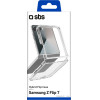 SBS Hybrid Case Samsung Z Flip 7 Transparent Backcover - (TECOVSAZFLIP7T)