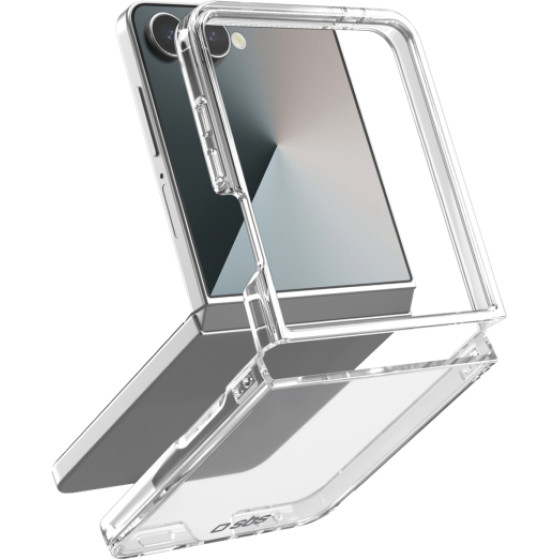 SBS Hybrid Case Samsung Z Flip 7 Transparent Backcover - (TECOVSAZFLIP7T)