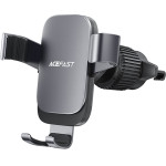 Acefast - Gravity Car Holder (D59) - For Air Vent, Stable Grip, Adjustable, Anti-shake, 4.7-6.9iNches Phones, Rohs - Gray