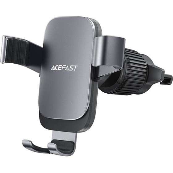 Acefast - Gravity Car Holder (D59) - For Air Vent, Stable Grip, Adjustable, Anti-shake, 4.7-6.9iNches Phones, Rohs - Gray