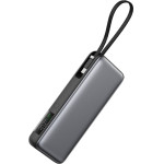 Acefast - Power Bank (M22-20000) - With Cable, Type-C, 20000mAh, 74Wh, PD130W, Two-Way Fast Charging, Led Display - Black