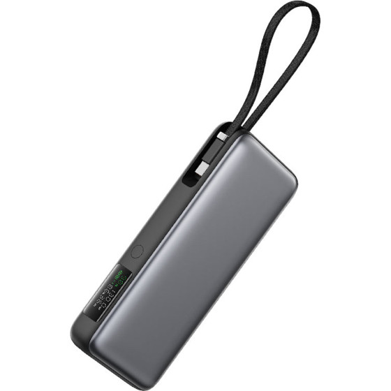 Acefast - Power Bank (M22-20000) - With Cable, Type-C, 20000mAh, 74Wh, PD130W, Two-Way Fast Charging, Led Display - Black