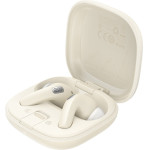 Acefast - Wireless Earbuds (W4) - In-Ear TWS, Bt v5.4, Enc Noise Cancelling, With Built-In Phone Stand, IPX4, 350mAh - Beige