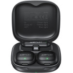 Acefast - Wireless Lavalier Microphones (R1) - Lightning, Hd 360�Sound, Ai Noise Reduction, 750mAh, Ultra-Low Latency - Black