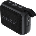 Acefast - Wireless Speaker Go - Bluetooth 5.4, Portable, 5W Full-Range Speaker, Waterproof IPX7, Type-C, 900mAh- Black - (K4)