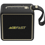 Acefast - Wireless Speaker Nano - Bluetooth 5.4, Rgb Lights, Handsfree Calls, USB, TF, AUX, IPX6, USB-C, 2600mAh - Black - (K3)