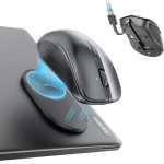 ESR - Wireless Mouse Magmouse - Magnetic Grip, Built-In Type-C Cable, 800-4800DPi - Gray - (6H0020201)