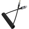 Hoco Cable Aux Jack 3,5 Mm To Usb C 1,5 m UPA33B black