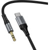 Hoco Cable Aux Jack 3,5 Mm To Usb C 1,5 m UPA33B black