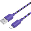 Hoco Cable Usb A To Lightning 2,4A 1 m X116 Gradient purple