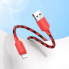 Hoco Cable Usb A To Lightning 2,4A 1 m X116 Gradient red