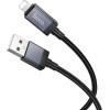 Hoco Cable Usb A To Lightning 2,4A With Display 1 m X118 black