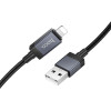 Hoco Cable Usb A To Lightning 2,4A With Display 1 m X118 black