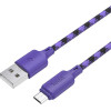 Hoco Cable Usb A To Micro Usb 2,4A 1 m X116 Gradient purple