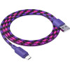 Hoco Cable Usb A To Micro Usb 2,4A 1 m X116 Gradient purple