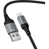 Hoco Cable Usb A To Micro Usb 2,4A 1,5 m X121 black