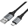 Hoco Cable Usb A To Micro Usb 2,4A 1,5 m X121 black