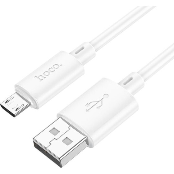 Hoco Cable Usb A To Micro Usb 2,4A 2 m X88 white