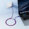Hoco Cable Usb A To Usb C 3A 1 m X116 Gradient purple