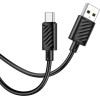 Hoco Cable Usb A To Usb C 3A 2 m X88 black